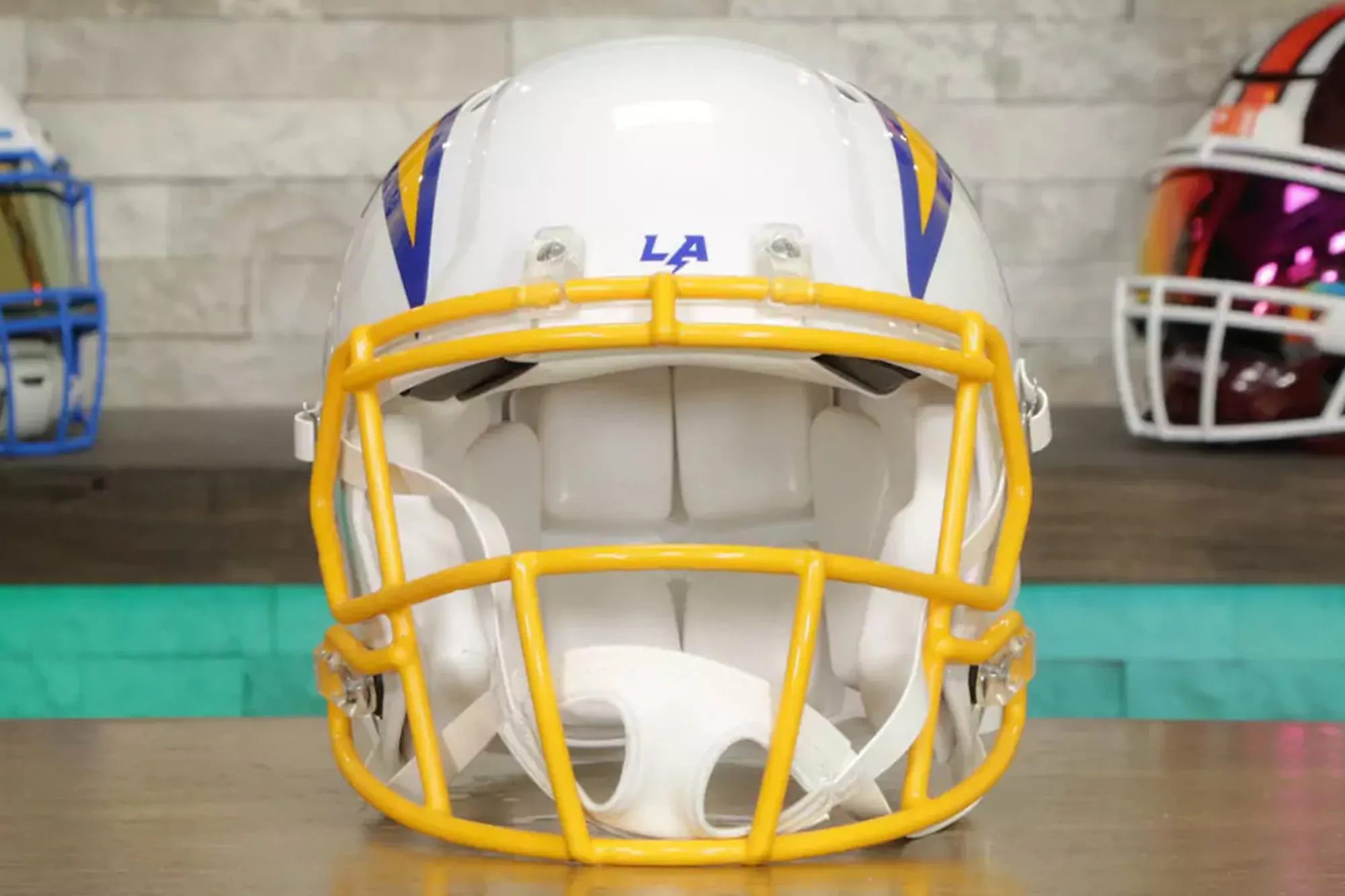 Los Angeles Chargers Riddell Speed Authentic Helmet - Royal Color Rush Alternate