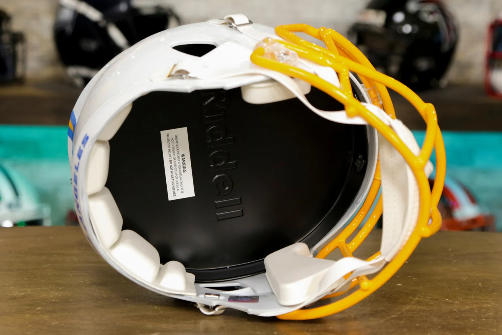 Los Angeles Chargers Riddell Speed Display Helmet
