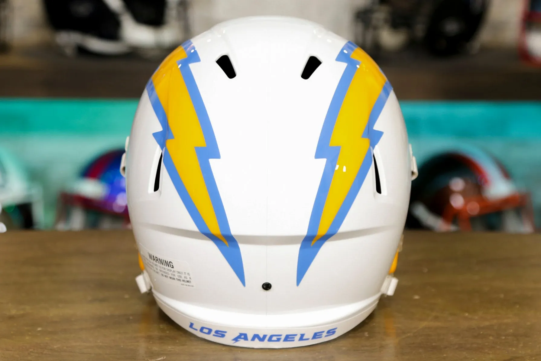 Los Angeles Chargers Riddell Speed Display Helmet