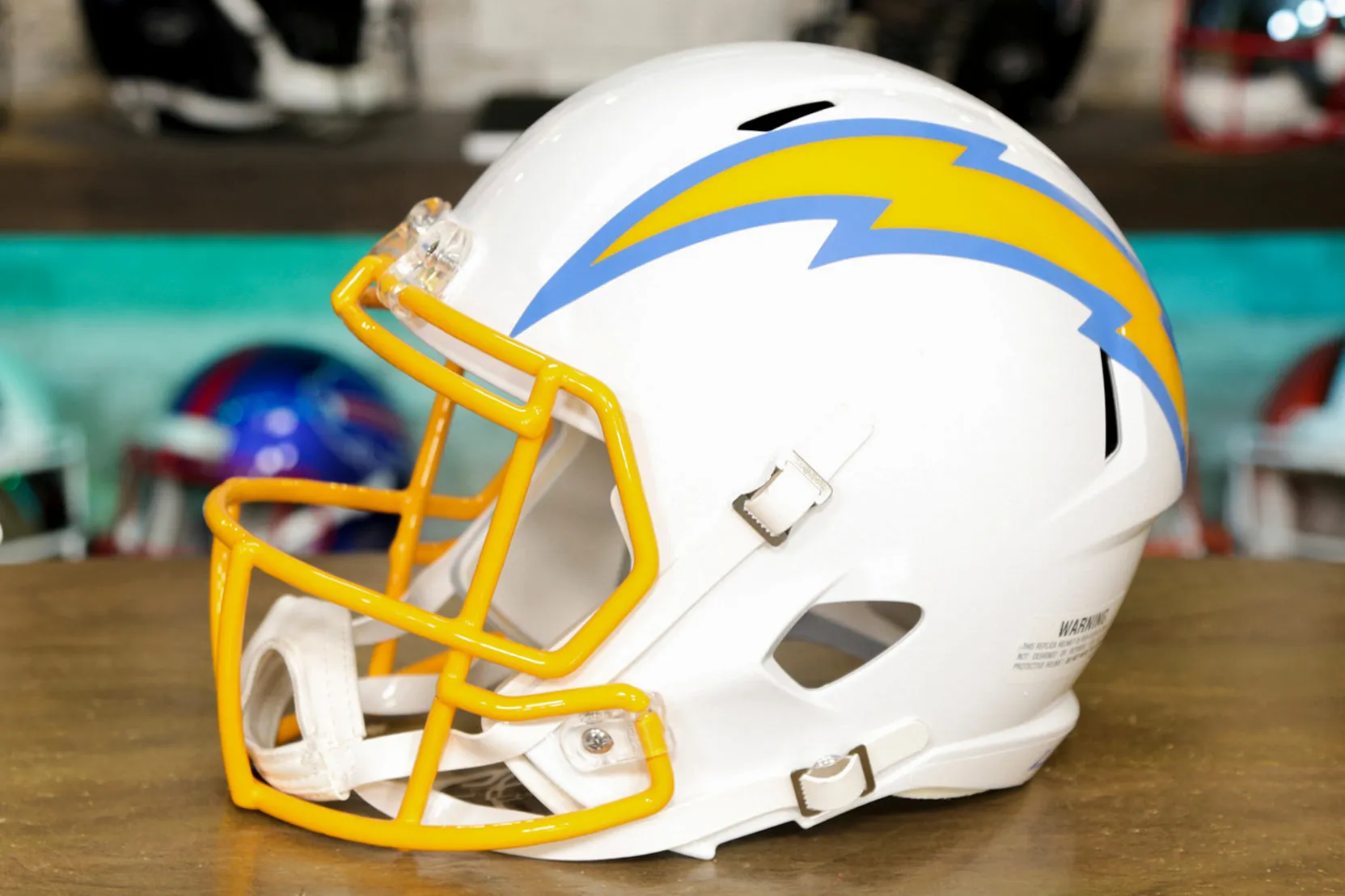 Los Angeles Chargers Riddell Speed Display Helmet