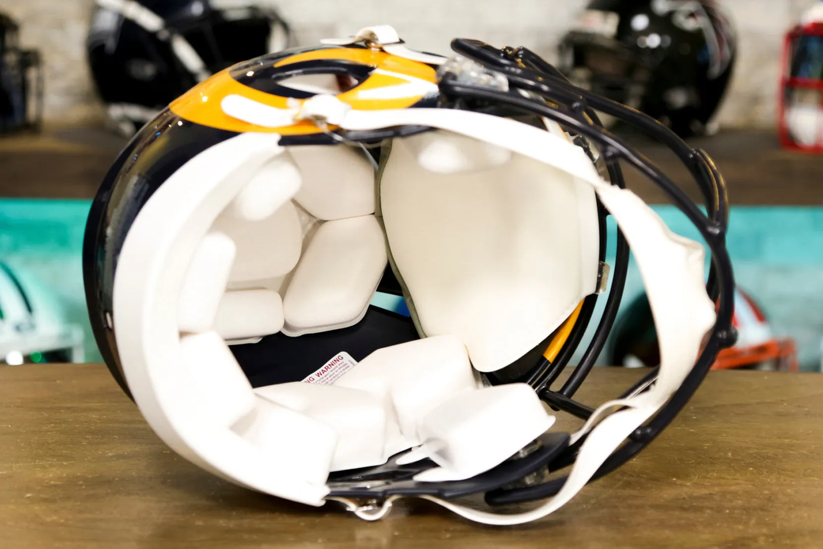 Los Angeles Rams Riddell Speed Authentic Helmet - 1981-1999 Throwback