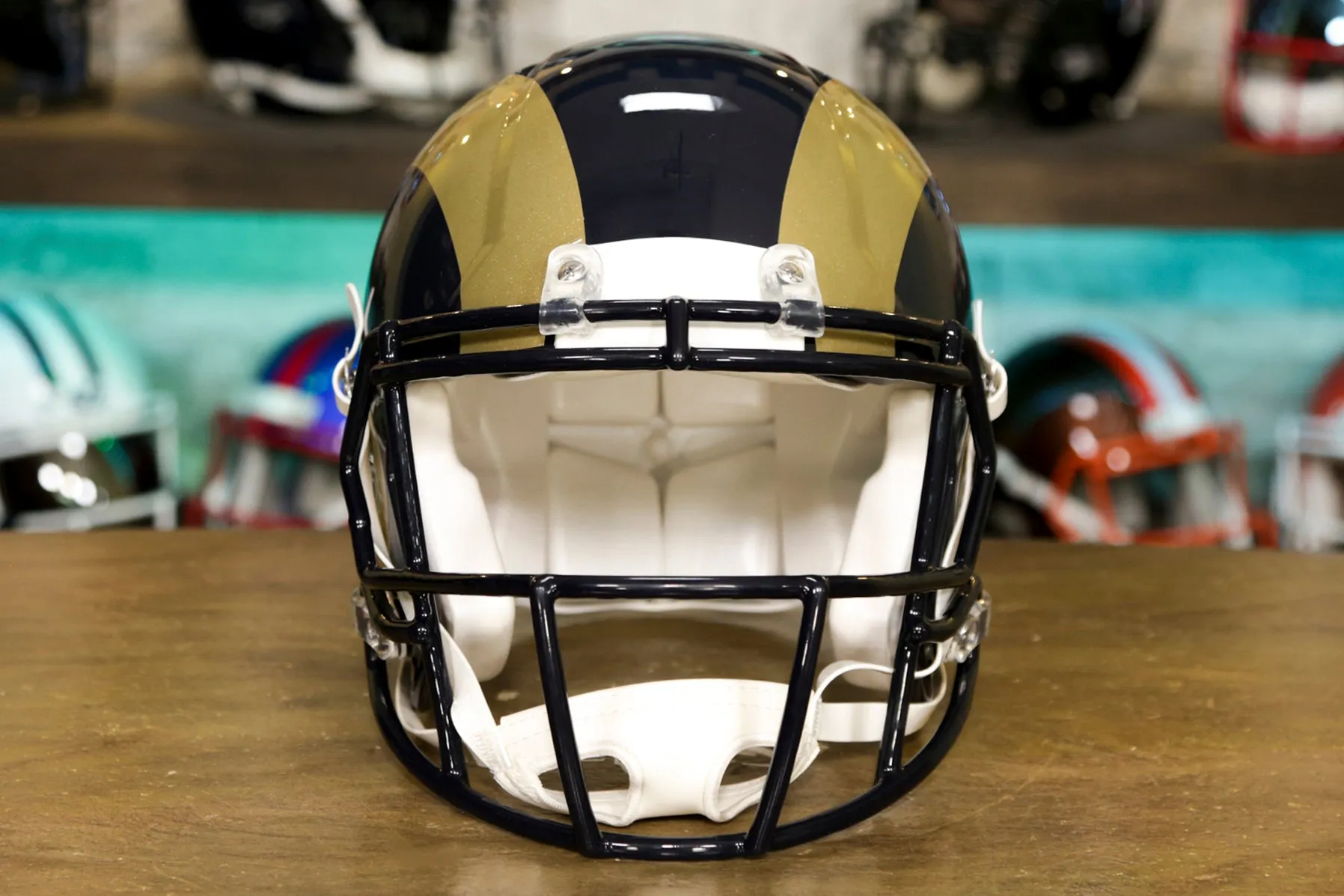 Los Angeles Rams Riddell Speed Authentic Helmet - 2000-2016 Throwback