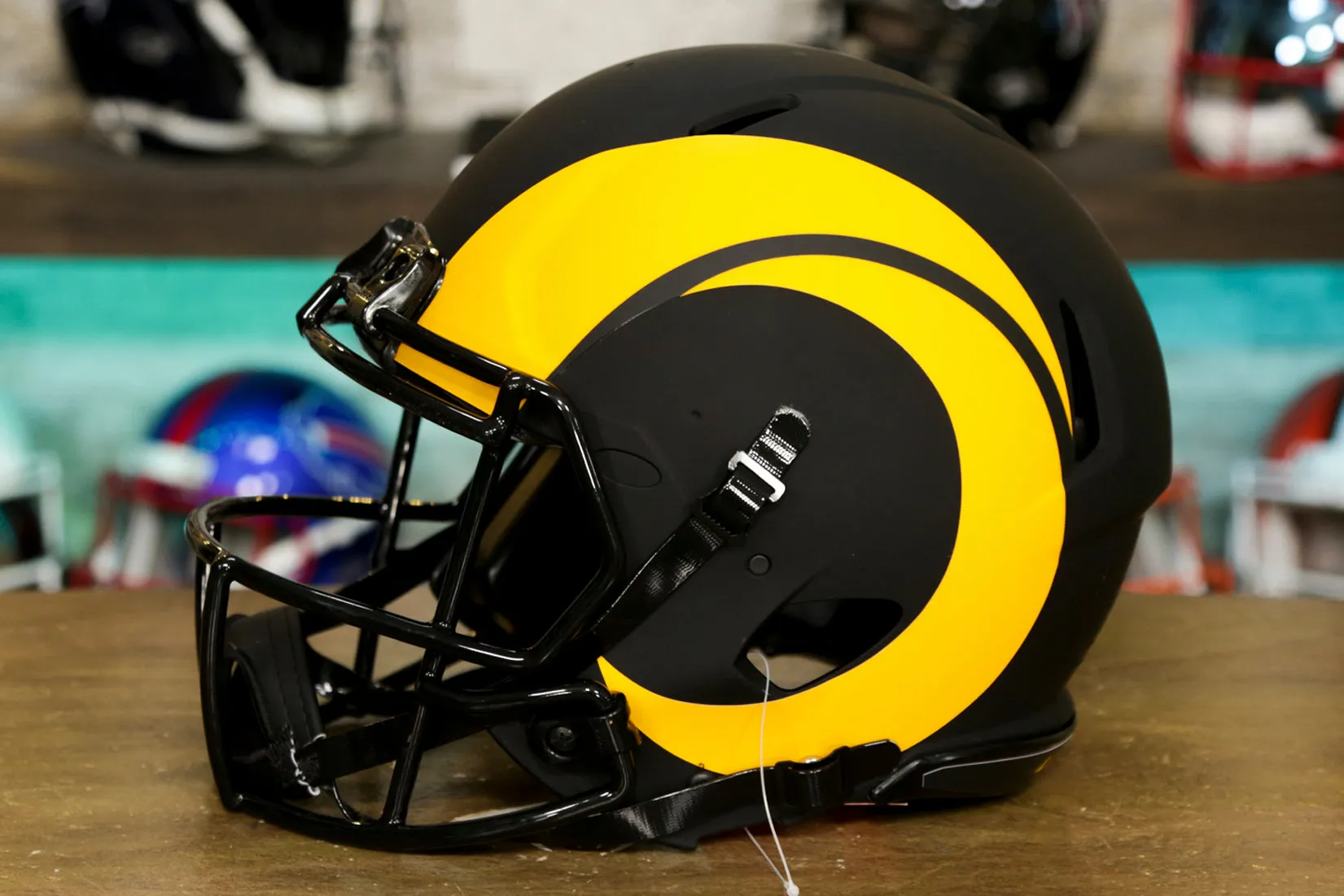 Los Angeles Rams Riddell Speed Authentic Helmet - Eclipse