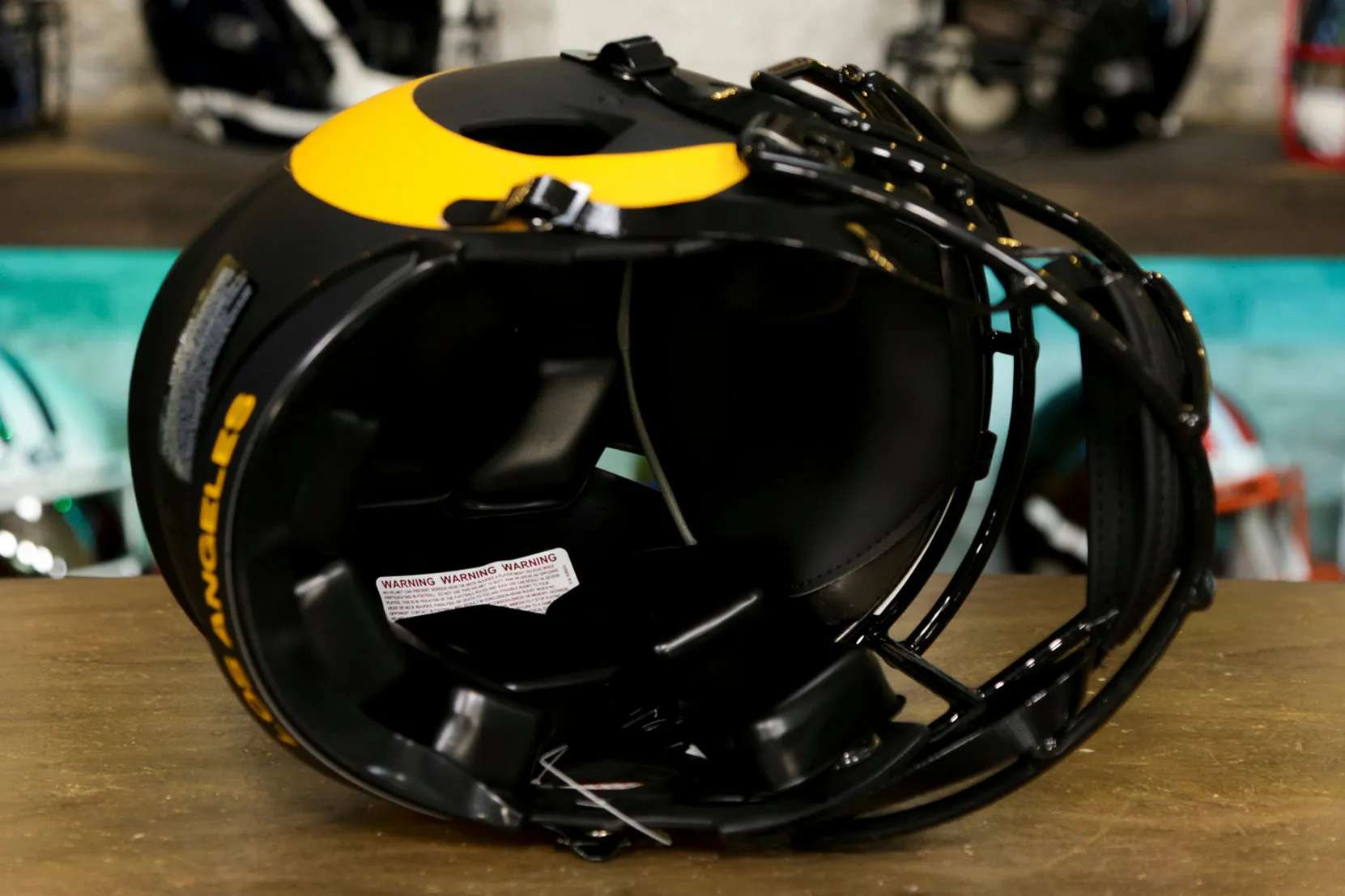 Los Angeles Rams Riddell Speed Authentic Helmet - Eclipse