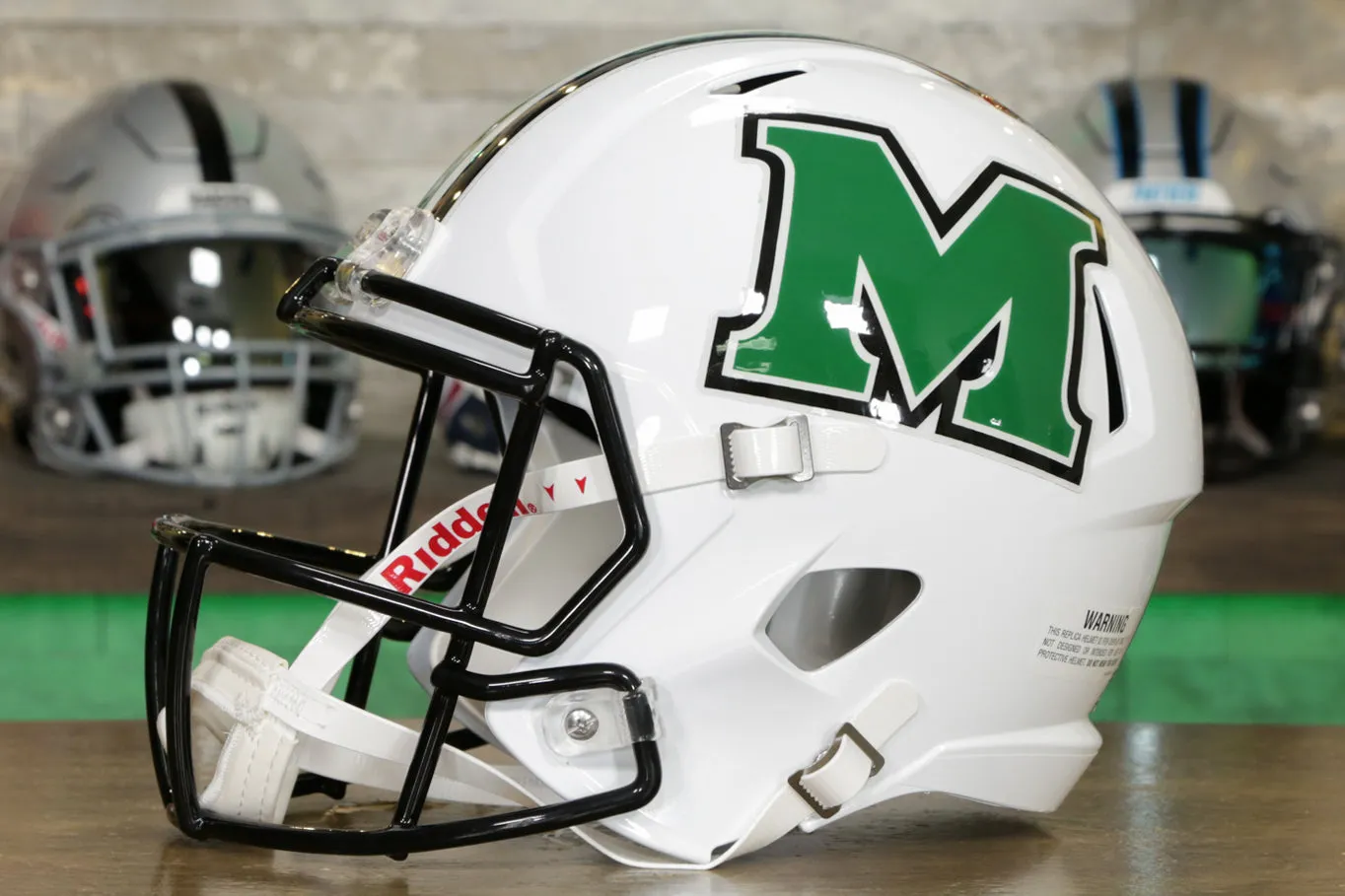 Marshall Thundering Herd Riddell Speed Display Helmet