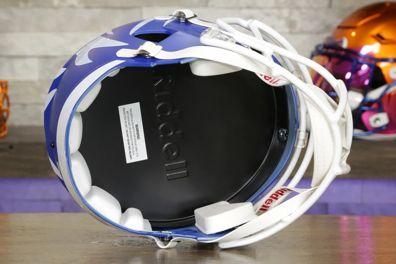 Memphis Tigers Riddell Speed Display Helmet