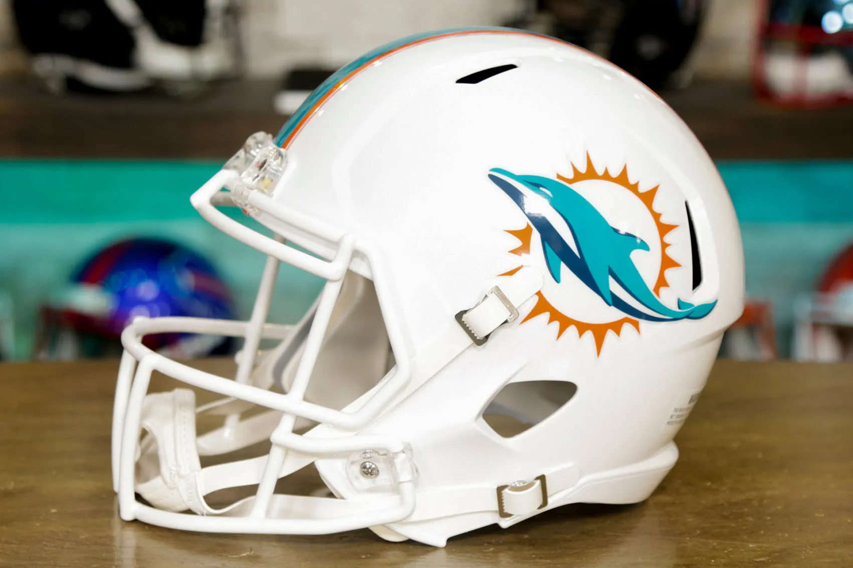 Miami Dolphins Riddell Speed Display Helmet