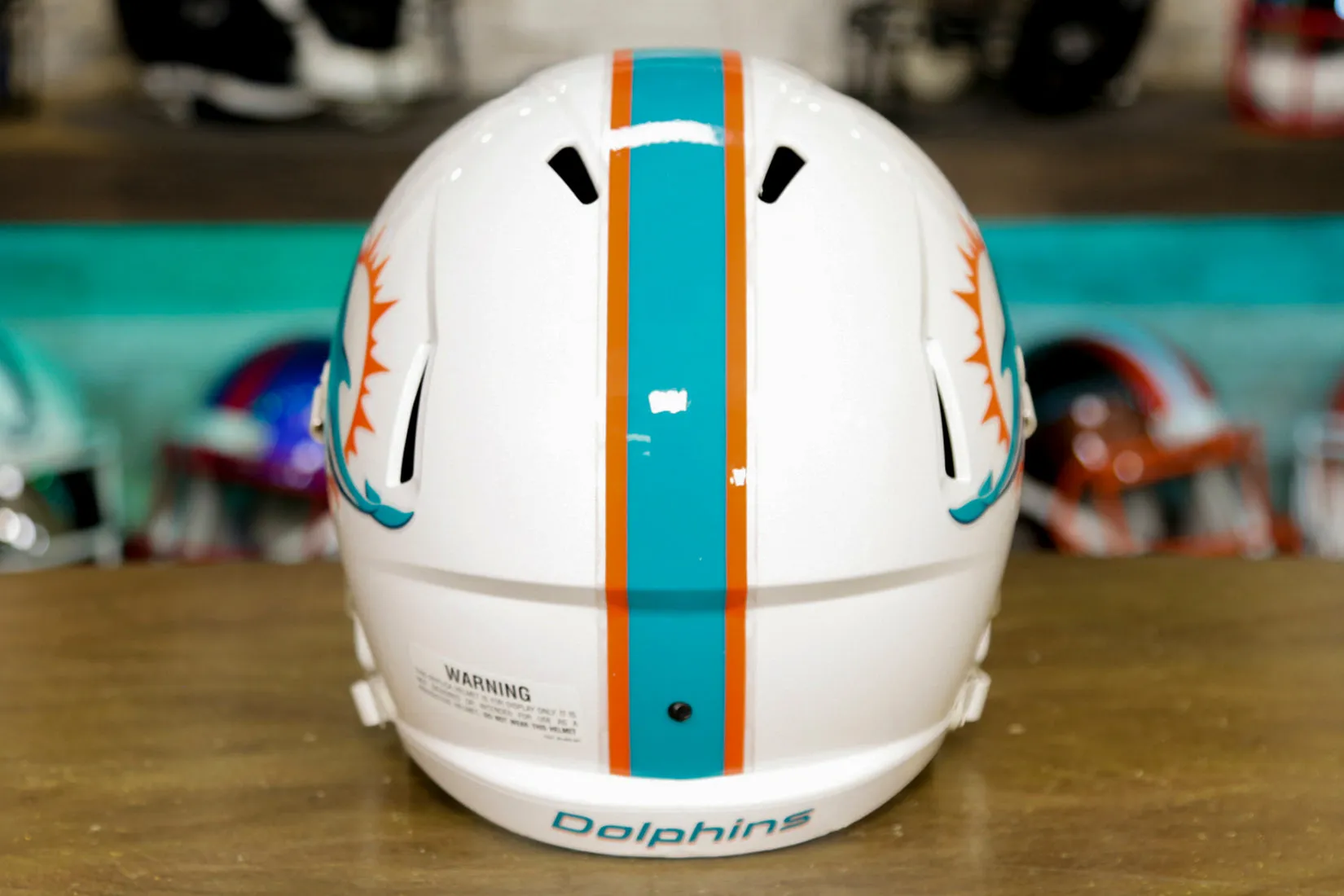 Miami Dolphins Riddell Speed Display Helmet