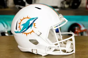 Miami Dolphins Riddell Speed Display Helmet