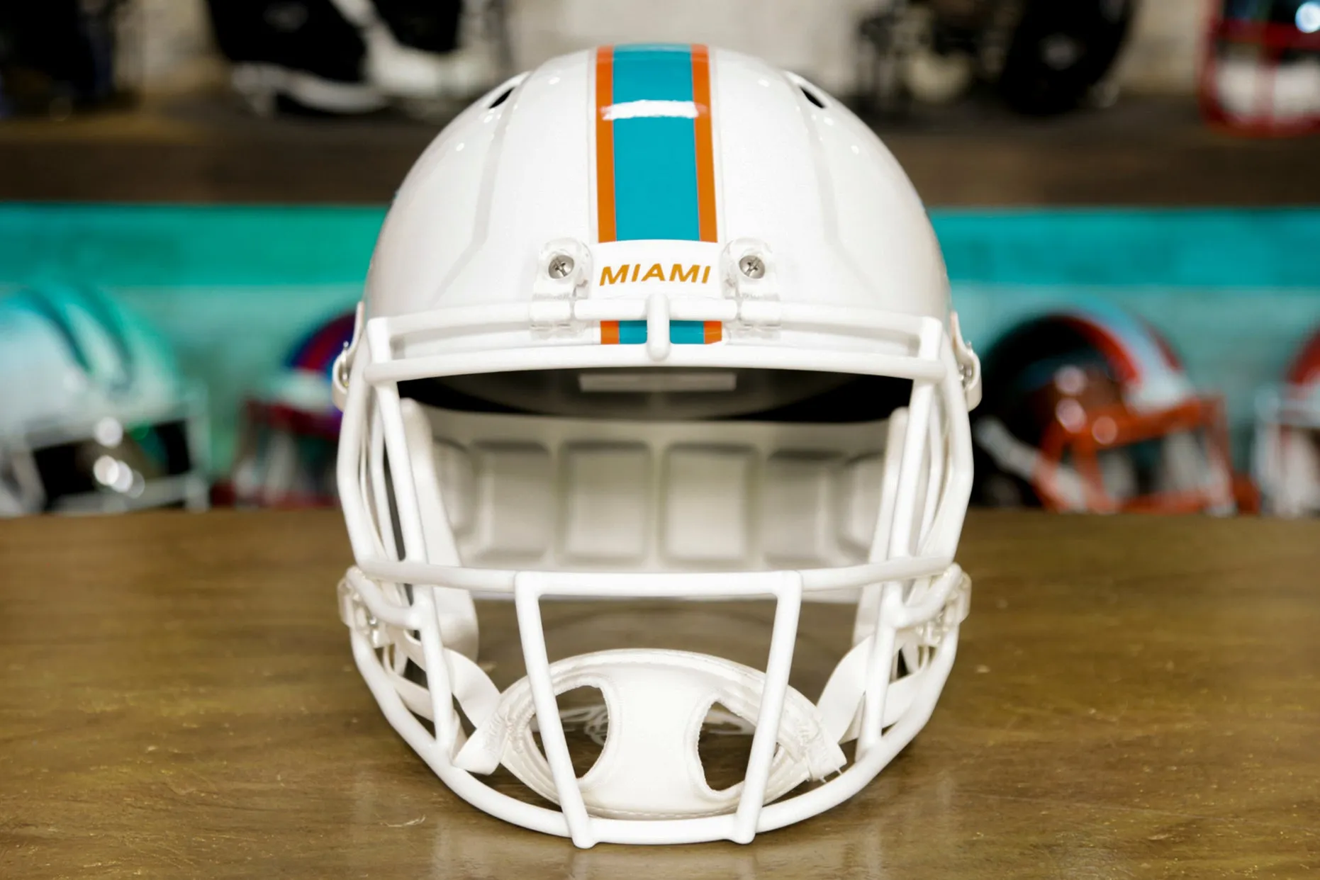 Miami Dolphins Riddell Speed Display Helmet
