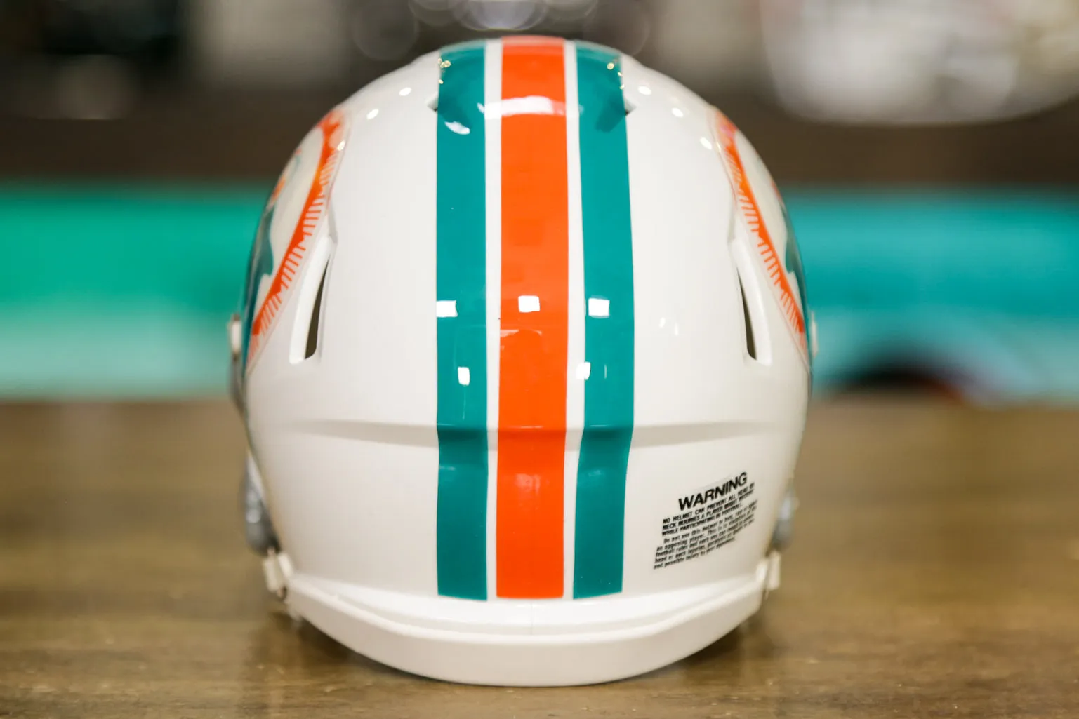 Miami Dolphins Riddell Speed Mini Helmet - 1972 Throwback