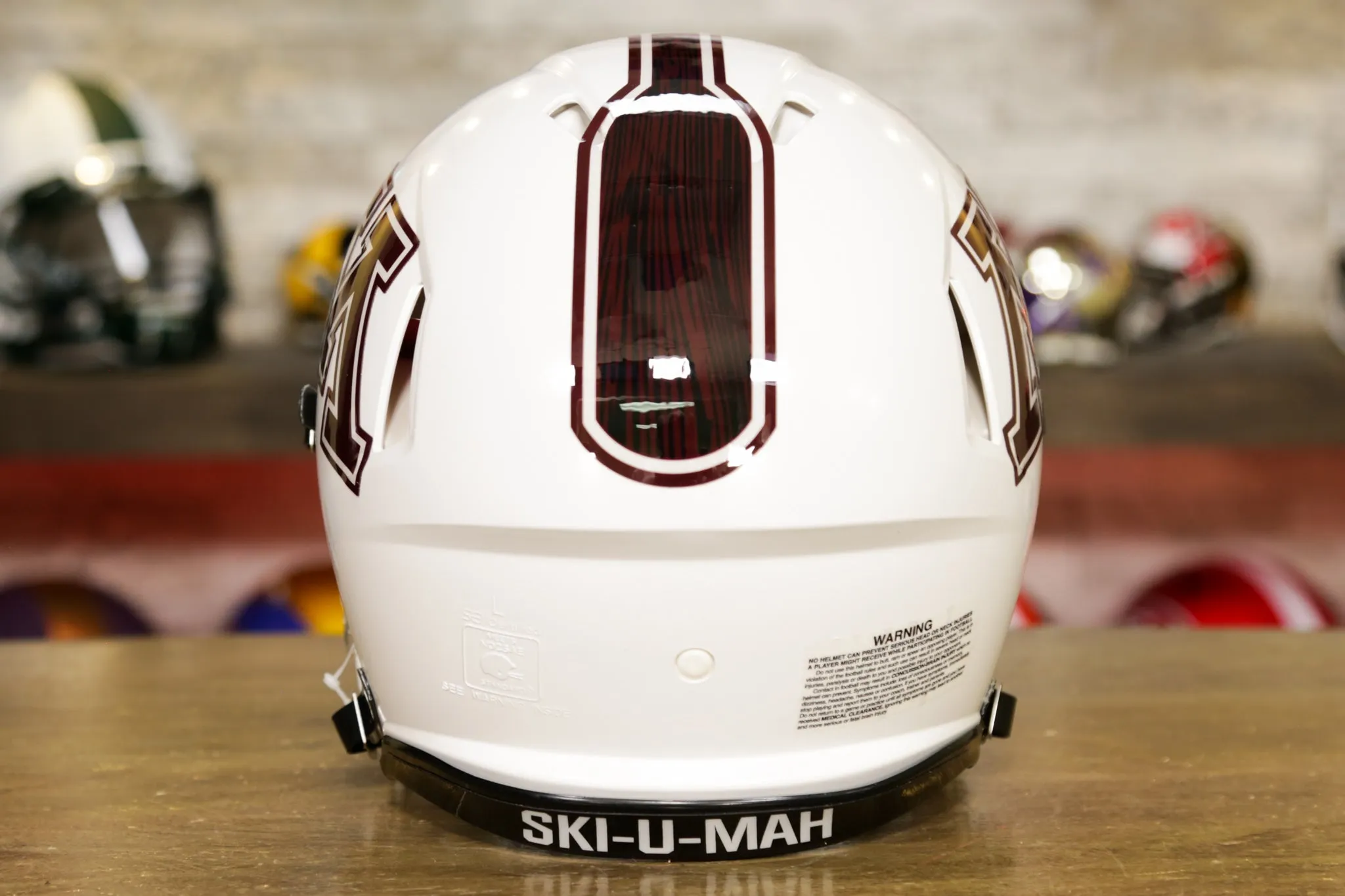 Minnesota Golden Gophers Riddell Speed Authentic Helmet - White