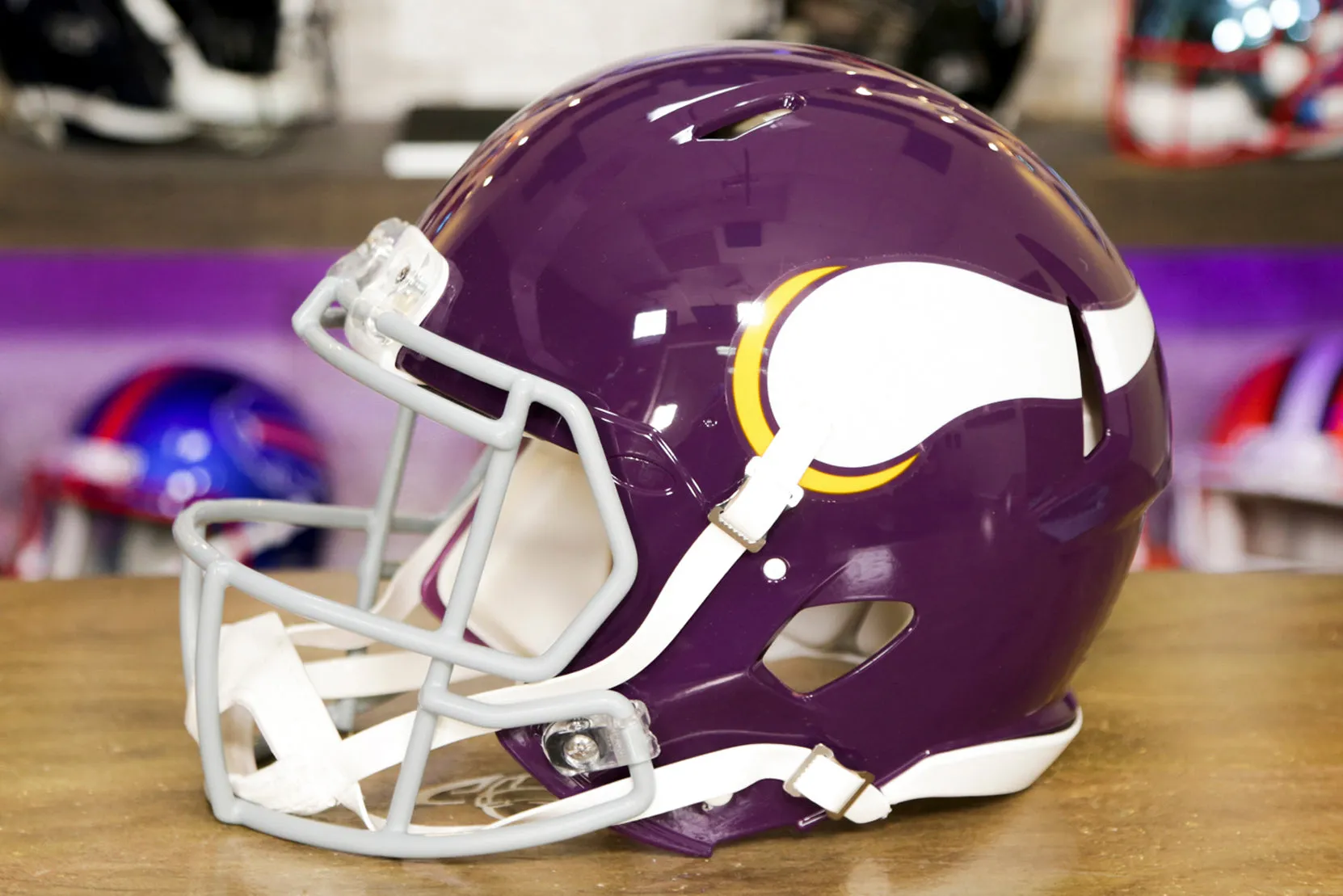 Minnesota Vikings Riddell Speed Authentic Helmet - 1961-1979 Throwback