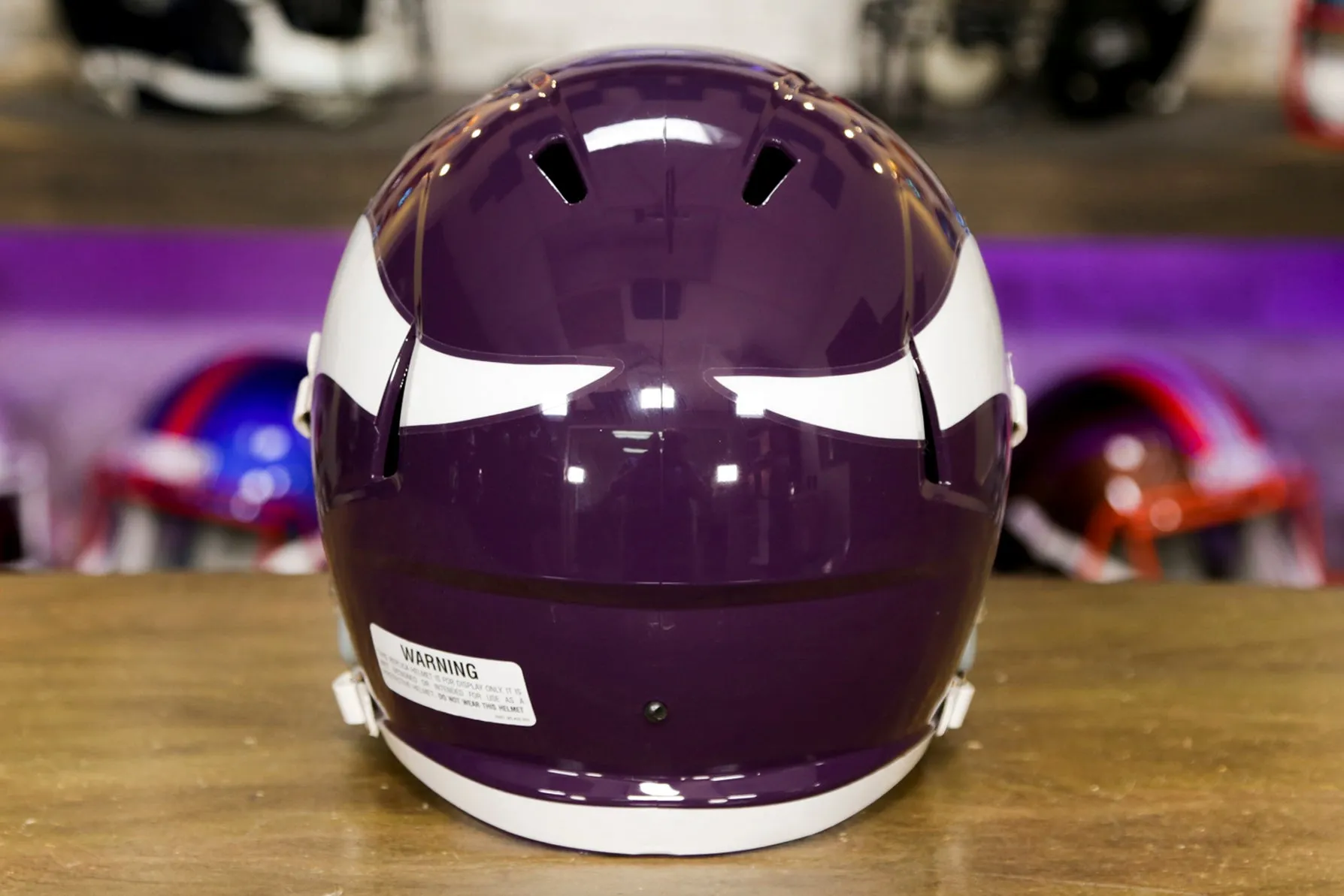 Minnesota Vikings Riddell Speed Display Helmet - 1961-1979 Throwback