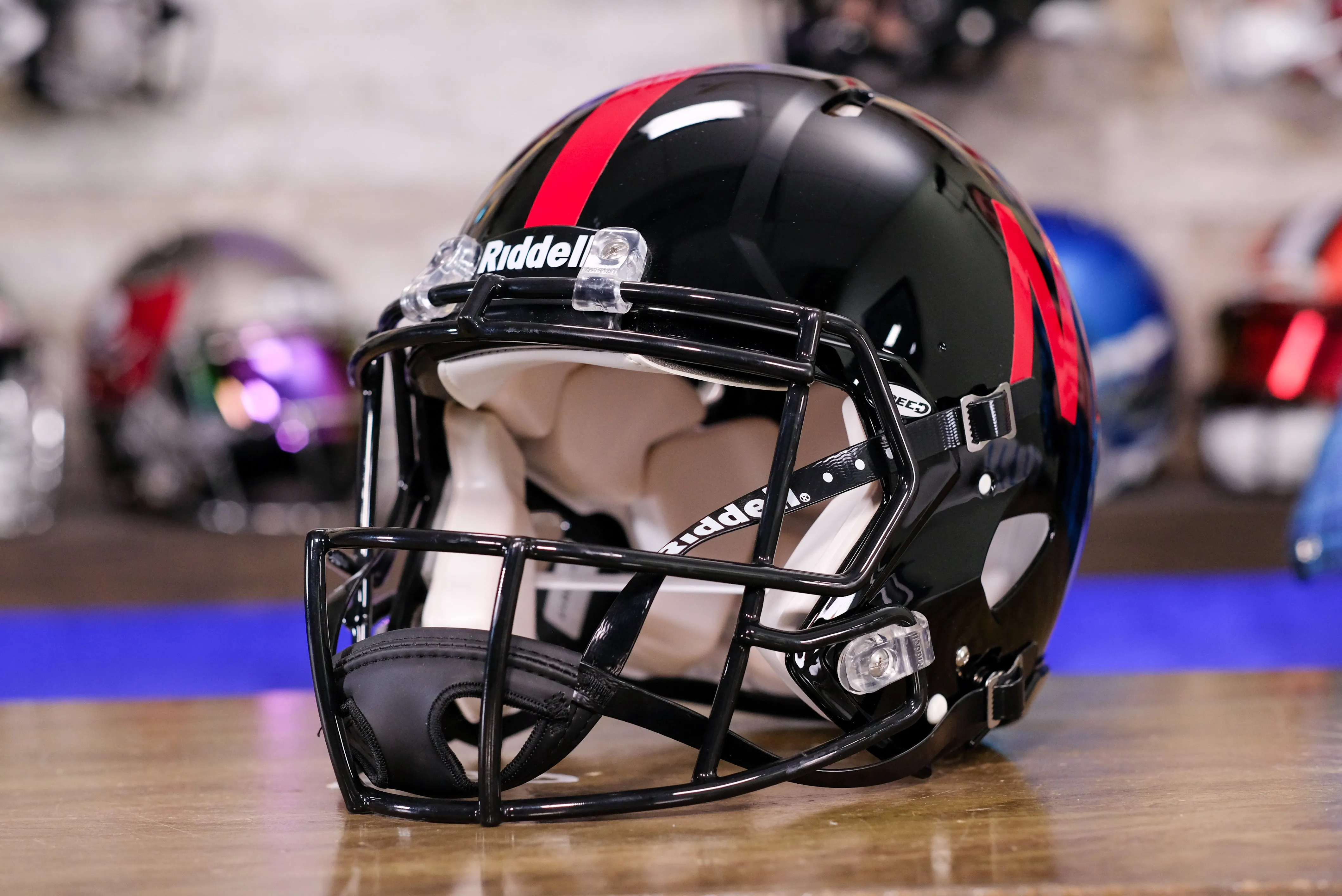 Nebraska Cornhuskers Riddell Speed Authentic Helmet - Black