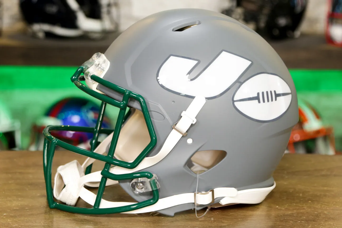 New York Jets Riddell Speed Authentic Helmet - AMP - OPEN BOX