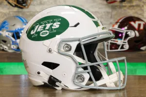 New York Jets Riddell SpeedFlex Helmet - Classic White Alternate