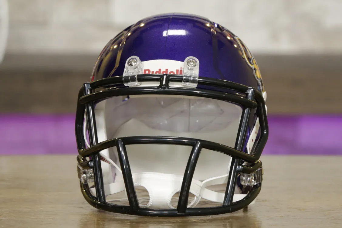 Northern Iowa Panthers Riddell Speed Mini Helmet