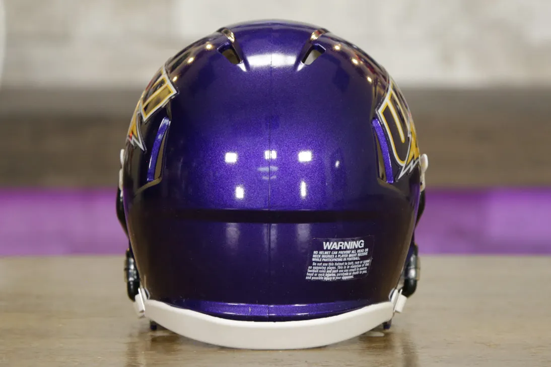 Northern Iowa Panthers Riddell Speed Mini Helmet