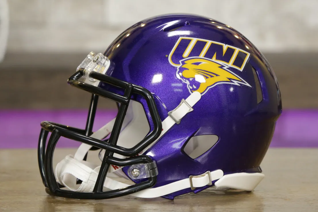 Northern Iowa Panthers Riddell Speed Mini Helmet