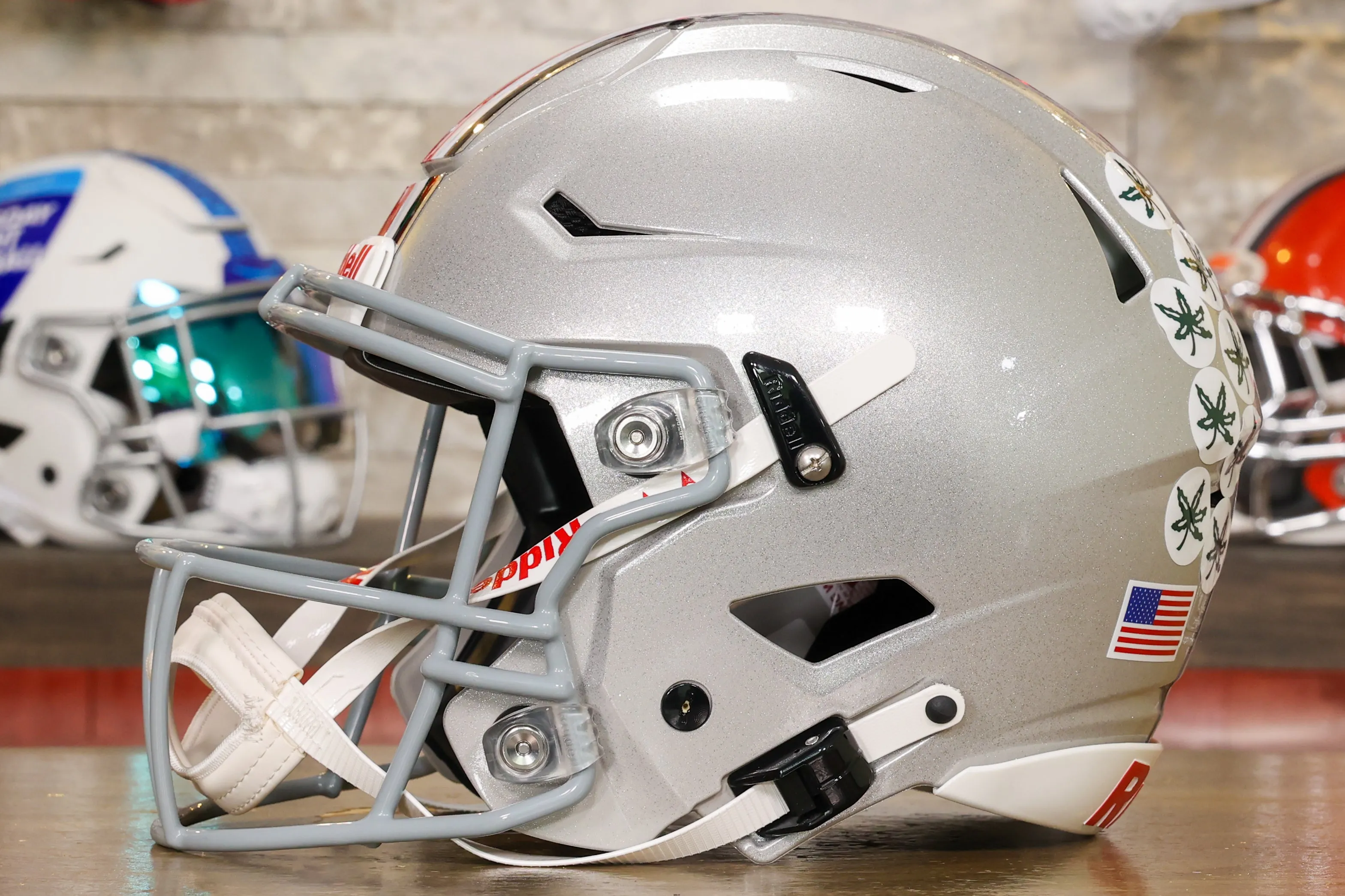 Ohio State Buckeyes Riddell SpeedFlex Helmet - 2024 National Champions