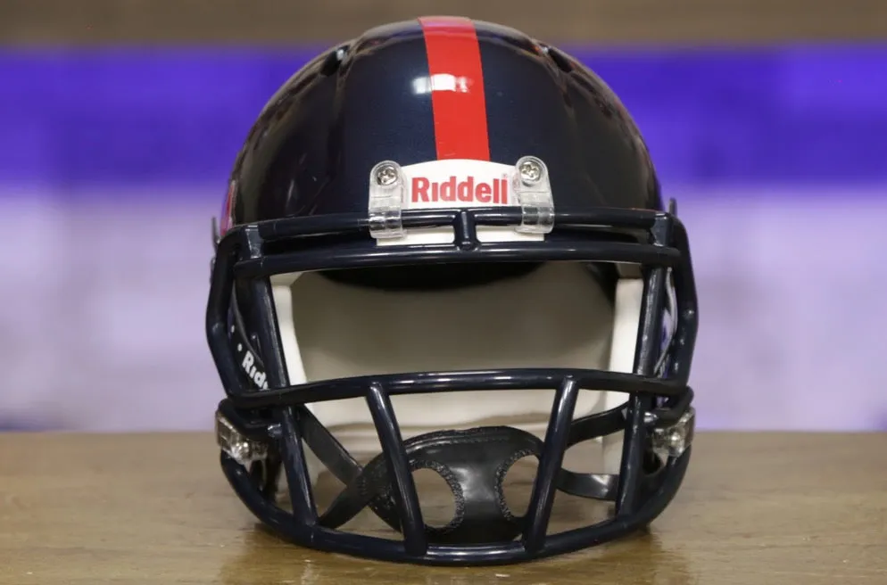 Ole Miss Rebels Riddell Speed Mini Helmet - Navy