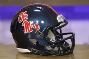 Ole Miss Rebels Riddell Speed Mini Helmet - Navy