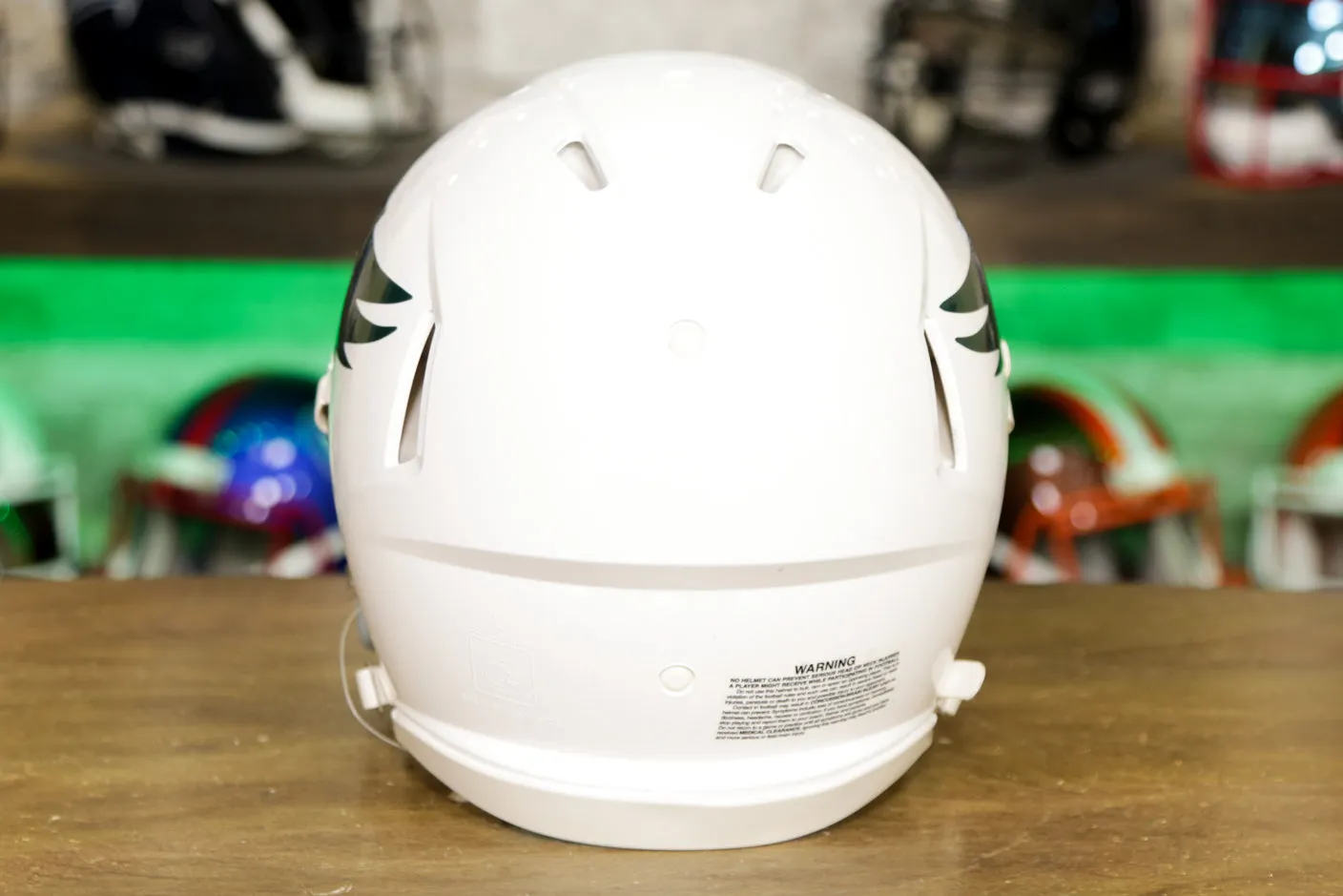 Philadelphia Eagles Riddell Speed Authentic Helmet - 1969-1973 Throwback