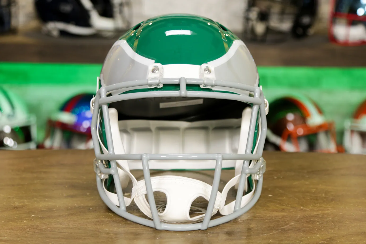 Philadelphia Eagles Riddell Speed Display Helmet - 1974-1995 Throwback