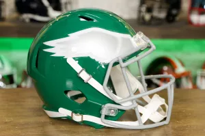 Philadelphia Eagles Riddell Speed Display Helmet - 1974-1995 Throwback