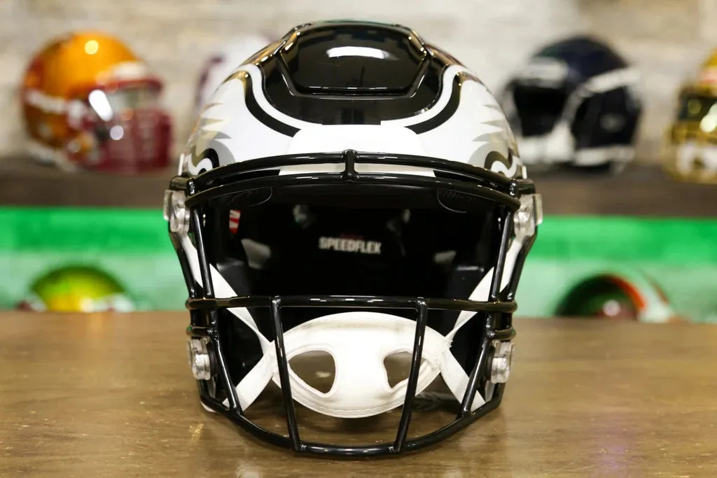Philadelphia Eagles Riddell SpeedFlex Helmet - Black Alternate