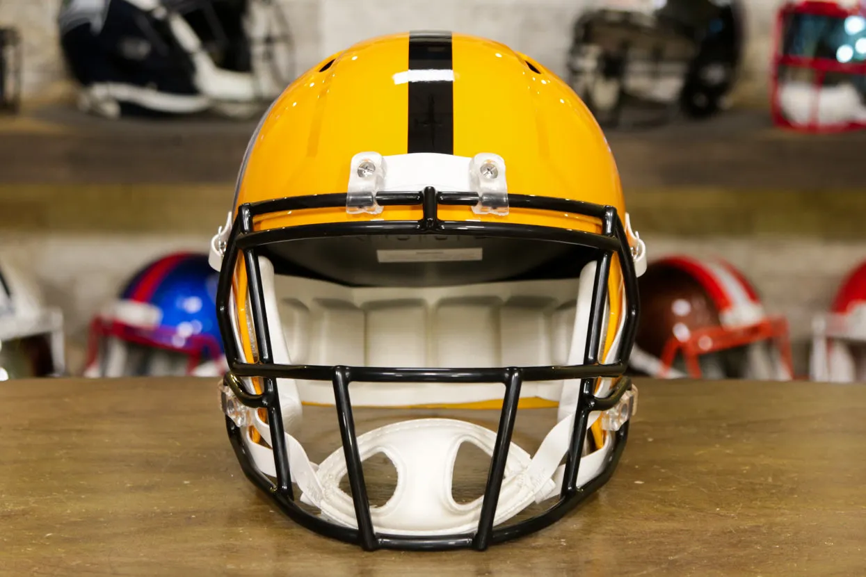 Pittsburgh Steelers Riddell Speed Display Helmet - 2007 Throwback