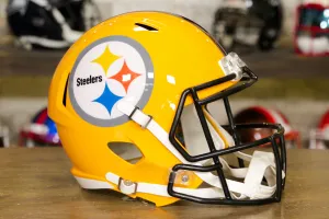 Pittsburgh Steelers Riddell Speed Display Helmet - 2007 Throwback