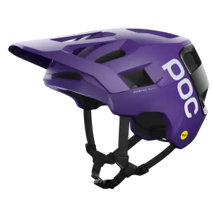 POC Kortal Race MIPS MTB Helmet - Sapphire Purple-Uranium Black Metallic-Matt