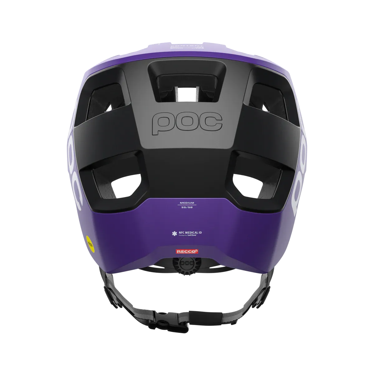 POC Kortal Race MIPS MTB Helmet - Sapphire Purple-Uranium Black Metallic-Matt