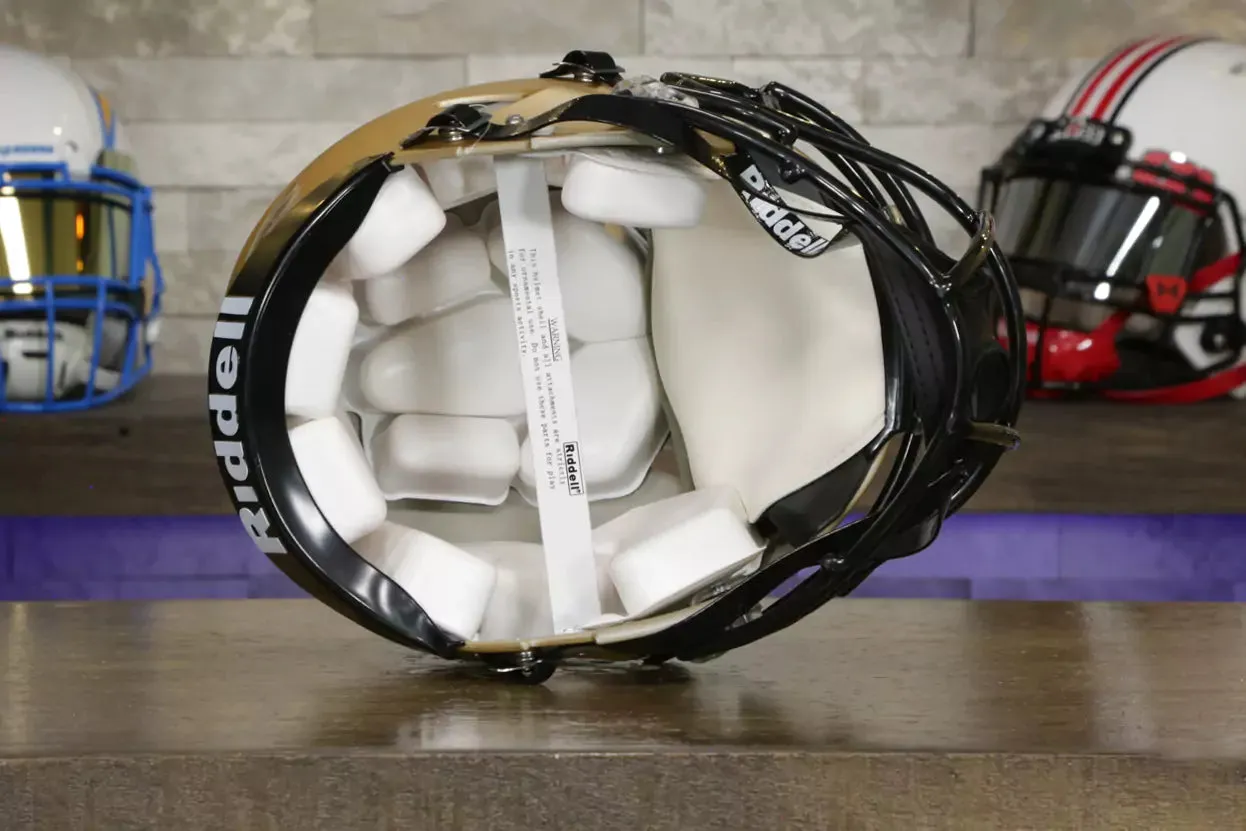 Purdue Boilermakers Riddell Speed Authentic Helmet
