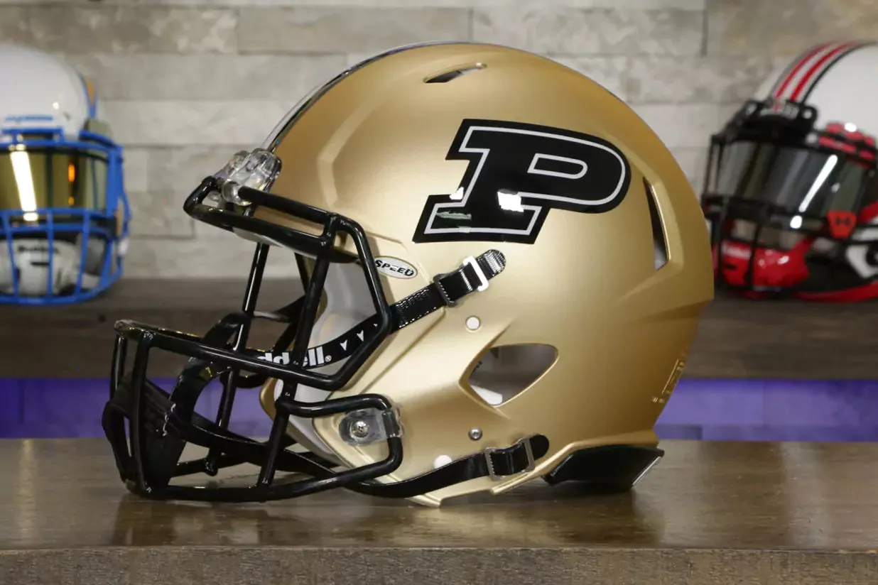 Purdue Boilermakers Riddell Speed Authentic Helmet