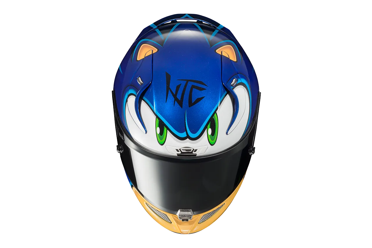 RPHA 11 Pro Full Face Helmet Sonic Sega MC2 Size Large