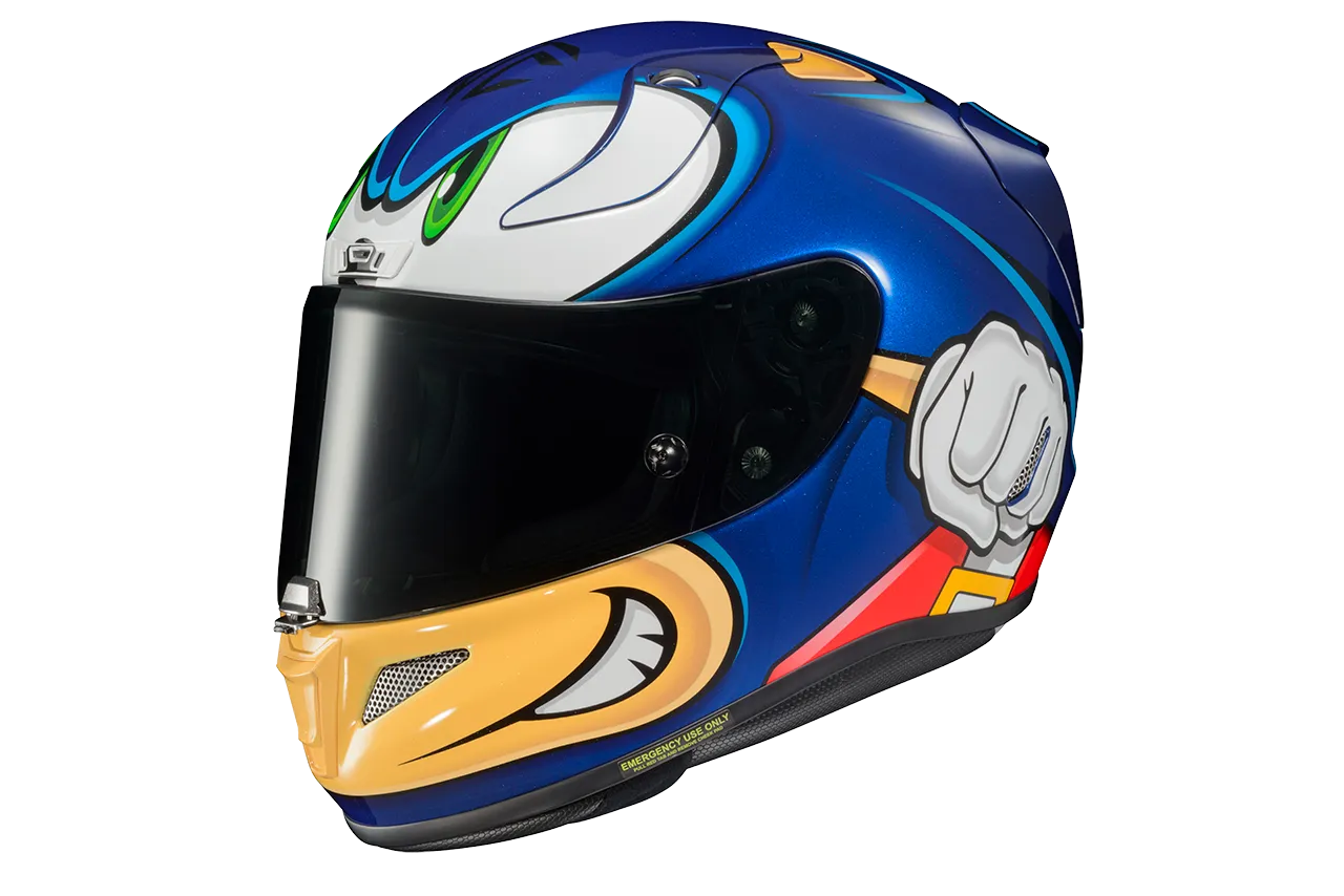 RPHA 11 Pro Full Face Helmet Sonic Sega MC2 Size Large