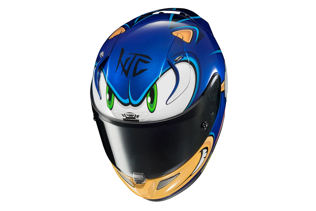 RPHA 11 Pro Full Face Helmet Sonic Sega MC2 Size Large