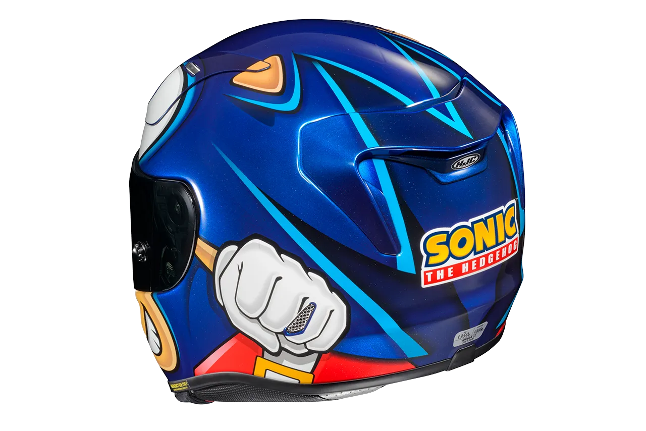RPHA 11 Pro Full Face Helmet Sonic Sega MC2 Size Large