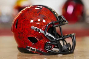 San Diego State Aztecs Riddell Speed Mini Helmet - Aztec Calendar