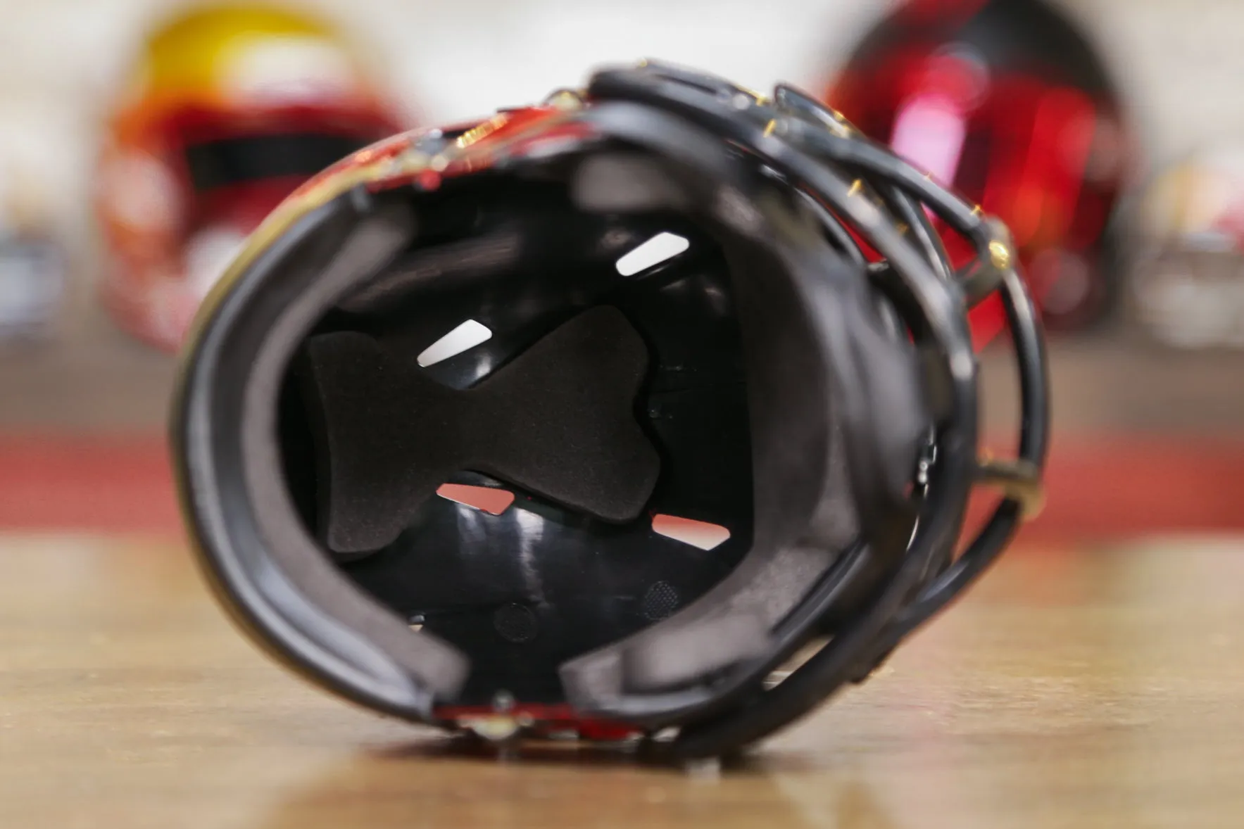 San Diego State Aztecs Riddell Speed Mini Helmet - Aztec Calendar