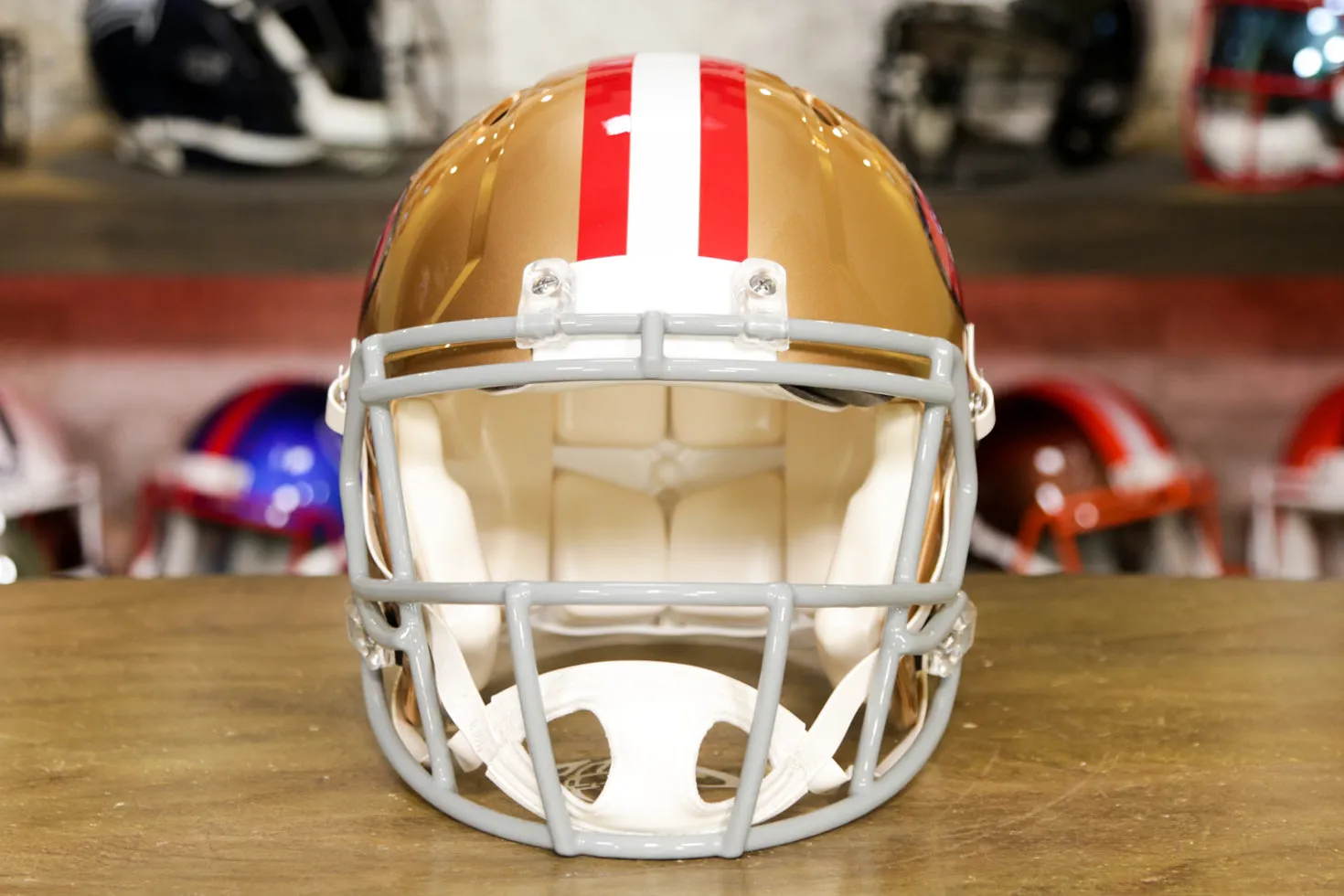 San Francisco 49ers Riddell Speed Authentic Helmet - 1964-1995 Throwback