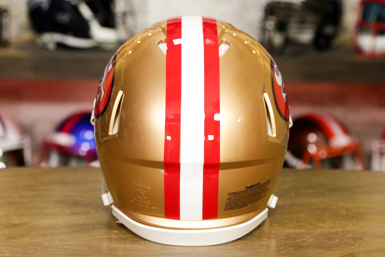 San Francisco 49ers Riddell Speed Authentic Helmet - 1964-1995 Throwback