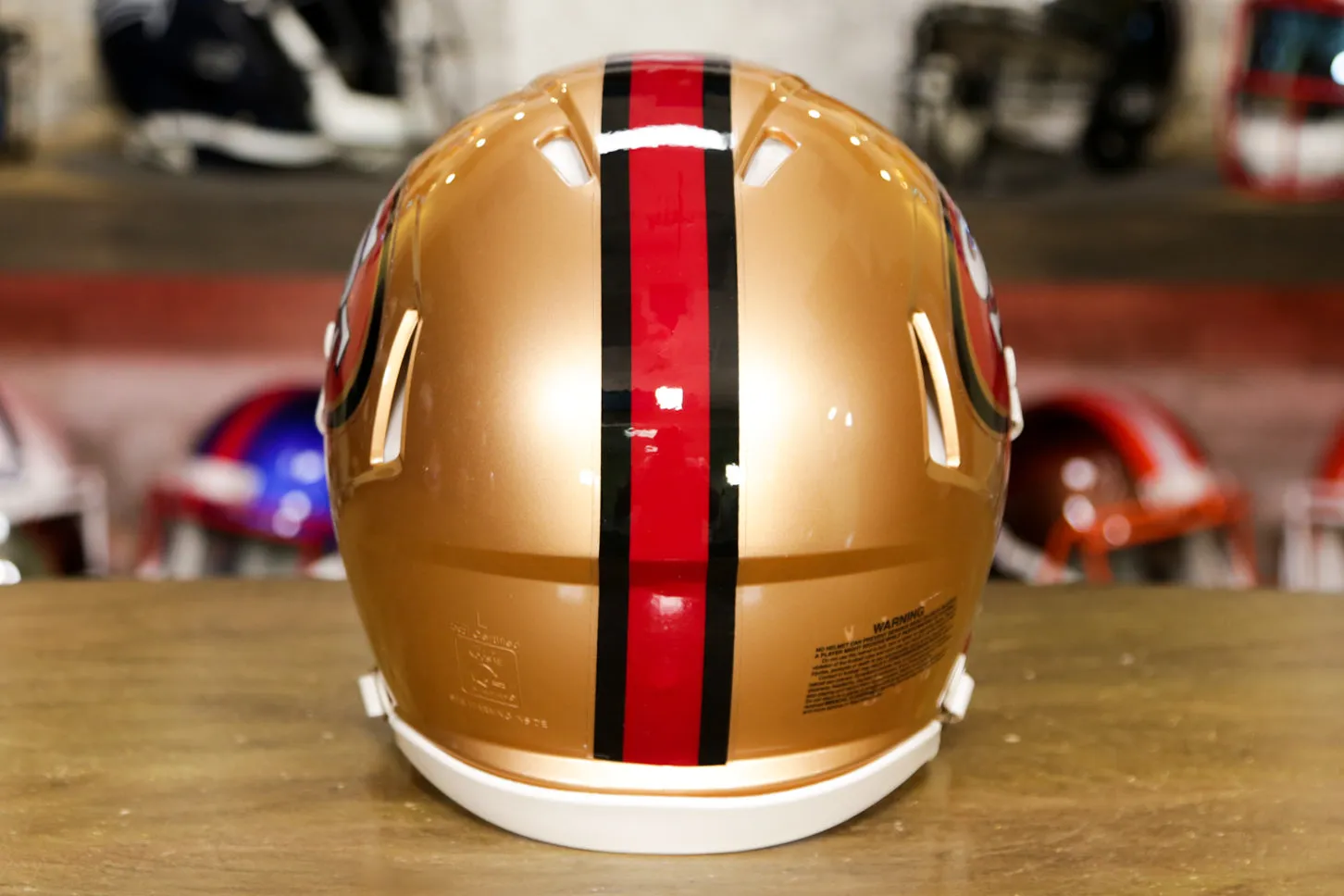 San Francisco 49ers Riddell Speed Authentic Helmet - 1996-2008 Throwback