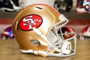 San Francisco 49ers Riddell Speed Display Helmet - 1964-1995 Throwback