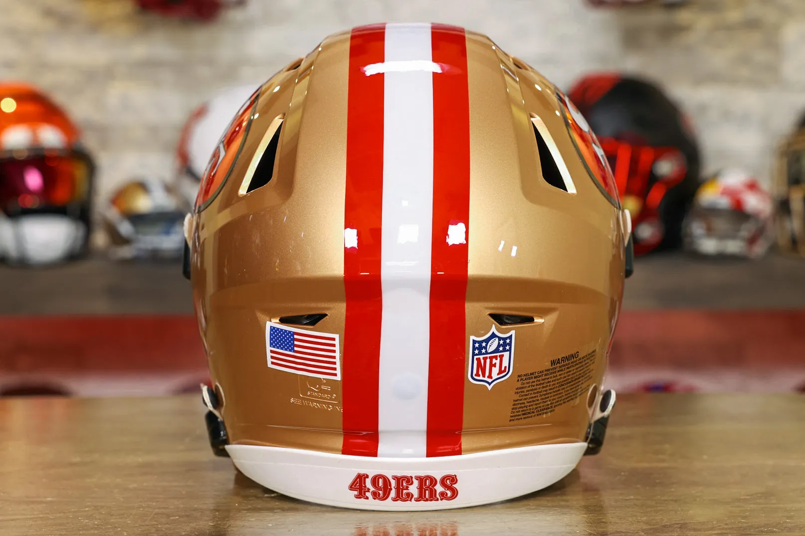 San Francisco 49ers Riddell SpeedFlex Helmet - 1964-1995 Throwback