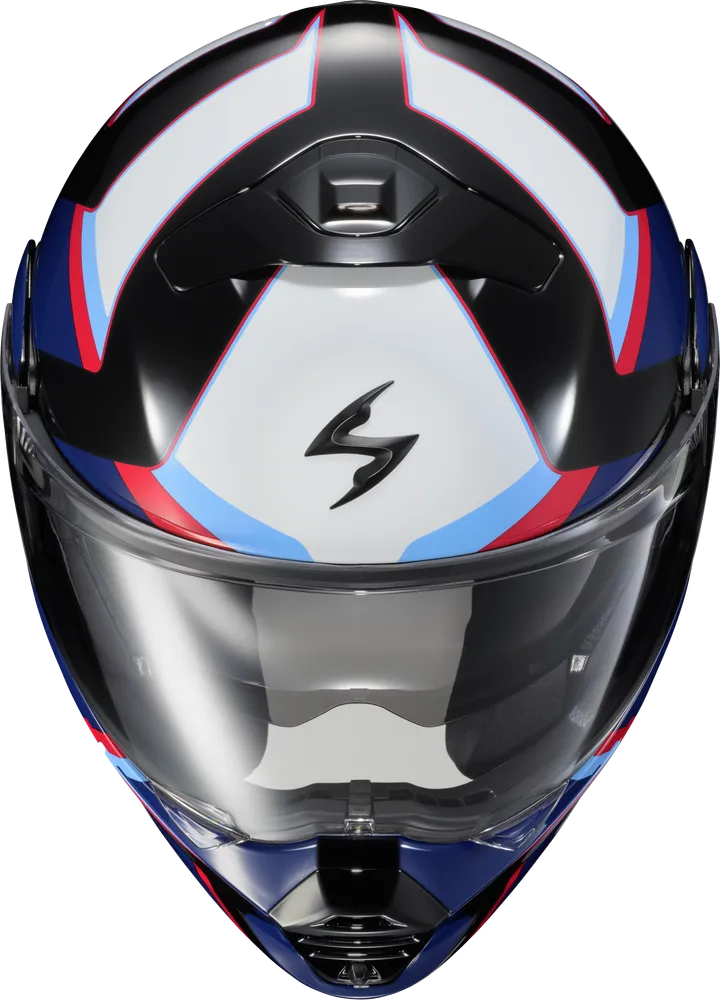 Scorpion EXO-GT-930 Bluetooth Modular Transformer Helmet Morph Blue/Red