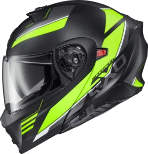 Scorpion EXO-GT-930-Com Modular Transformer Helmet Modulus Hi-Vis Yellow